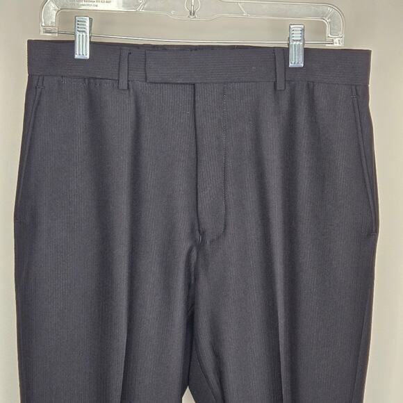 J.Ferrar Men's Modern Fit Black Dress Pants Size 32x32 - Picture 1 of 9